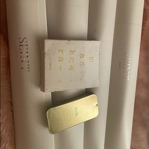 Seint 4 Brushes w eye shadow + lip conditioner + Astoria, Tropicana & Bella